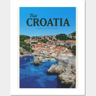 Visit Croatia Posters and Art